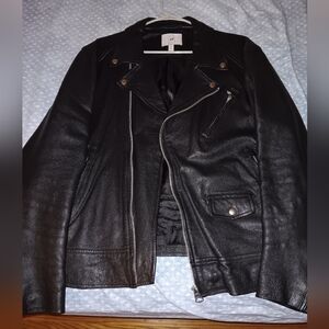 H & M Moto Cut Leather Jacket